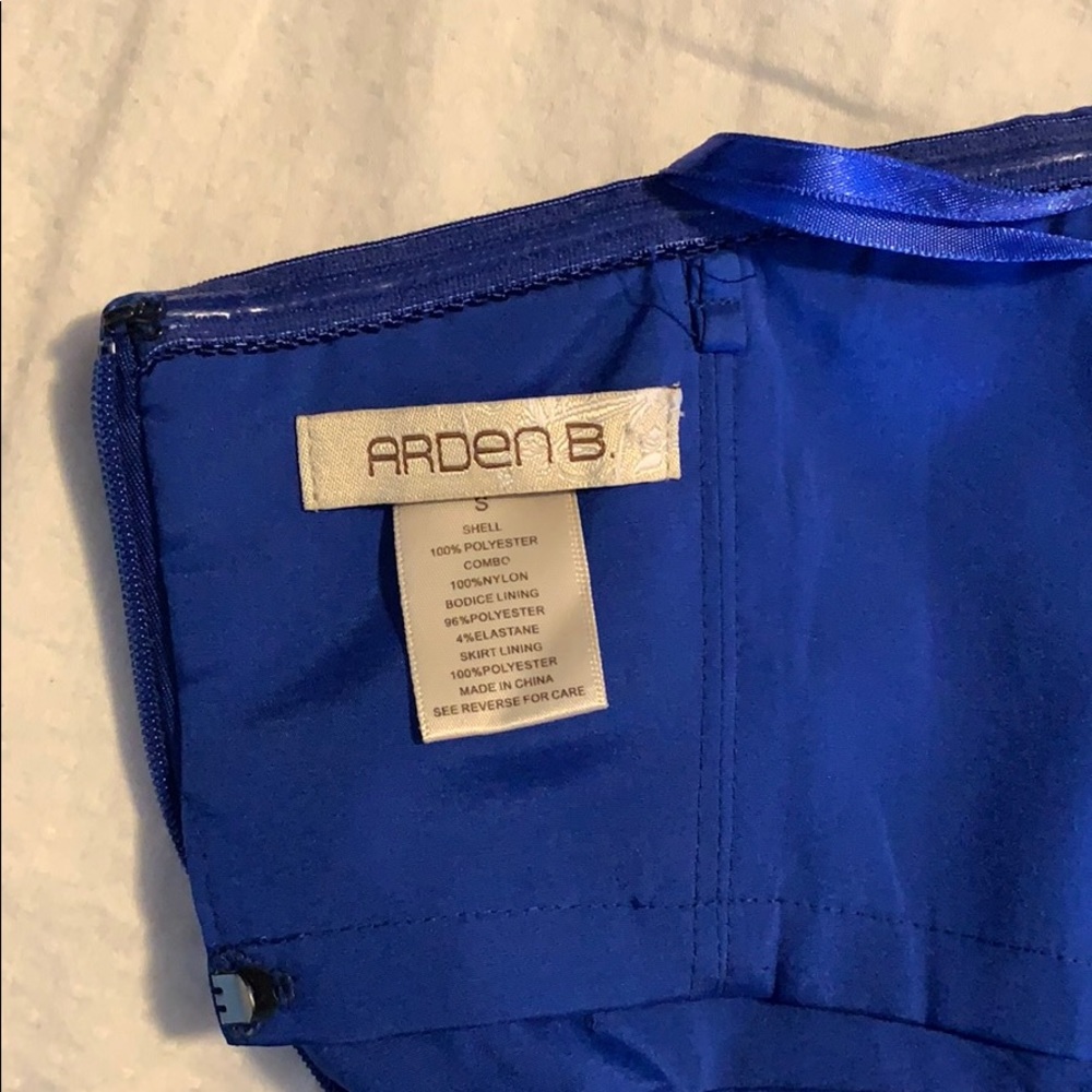 Arden B. High Royal Blue Dress - Picture 6 of 6